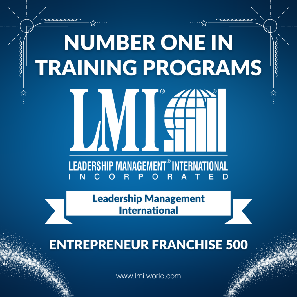 Franchise 500 2025 #1 in Training Programs award to LMI UK